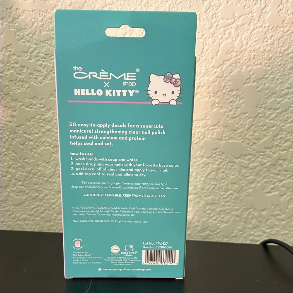 The Creme Shop x Hello Kitty Nail Decals & Clear Polish - Picture 3 of 3